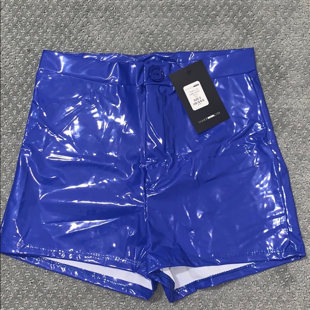 Fashionnova Latex Shorts